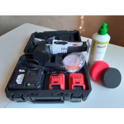 LUCIDATRICE ELETTRICA ROTORBITALE 9 MM FINIXA DIAM. 125 MM C/2 BATTERIE KIT