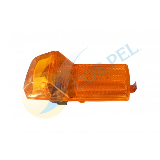 FANALE LAT. PEDANA DX/SX ARANCIO SCANIA U.T FANALE LAT. PEDANA DX/SX ARANCIO SCANIA U.T