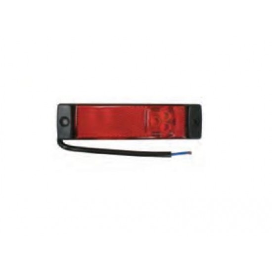 FANALE INGOMBRO LAT. DX/SX 3 LED ROSSO