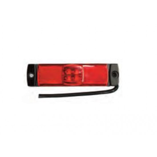 FANALE INGOMBRO POST. 4 LED ROSSO