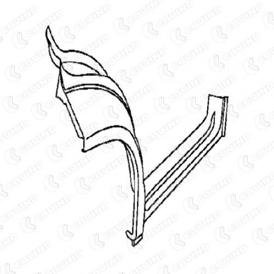 SOTTOPORTA DX COMPLETO DUCATO FINO '89