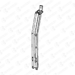 MONTANTE DX RINFORZO FRONTALE FIAT 684/697 MONTANTE DX RINFORZO FRONTALE FIAT 684/697