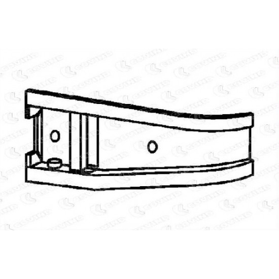 CANTONALE DX PIANALE CABINA FIAT 684 (E)