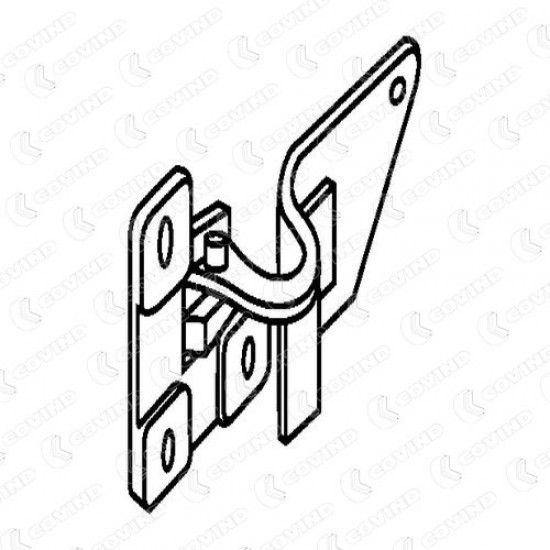 CERNIERA SUP. PORTA DX GAMMA EUROCARGO
