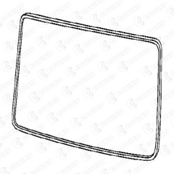 GUARNIZIONE PARABREZZA FIAT-OM 110-130 / IVECO 115-145 GUARNIZIONE PARABREZZA FIAT-OM 110-130 / IVECO 115-145