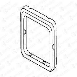 CORNICE FARO DX/SX IN ACCIAIO FIAT-OM 110-130 (ES) CORNICE FARO DX/SX IN ACCIAIO FIAT-OM 110-130 (ES)
