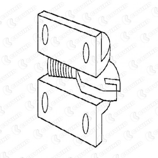 SCONTRO CHIUSURA GRIGLIA IVECO 190.26-190.35, CV.190/144,