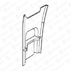 FIANCHETTO PEDANA SX IVECO 170/190 TURBO FIANCHETTO PEDANA SX IVECO 170/190 TURBO