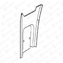 FIANCHETTO IN ACC. PEDANA DX PLAST. IVECO 190 FIANCHETTO IN ACC. PEDANA DX PLAST. IVECO 190