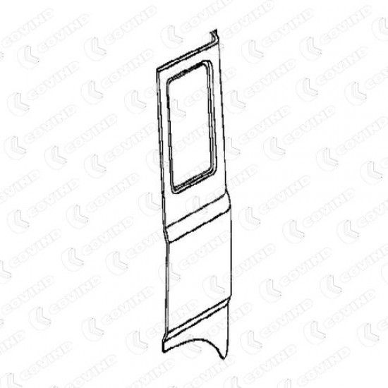 FIANCATA POST. DX CABINA CORTA IVECO 330 (ES) FIANCATA POST. DX CABINA CORTA IVECO 330, CV.190/260,
