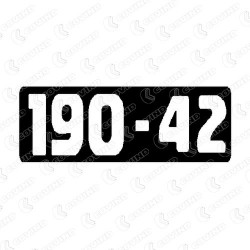 FREGIO 190.42 SU FIANCATA LAT. IVECO 190.42