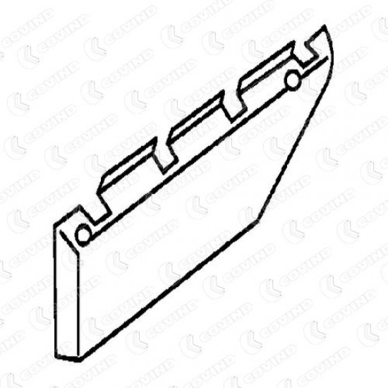 SPOILER SOTTOPEDANA SX IVECO 190.36-260.36, CV.196/237,