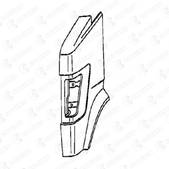 PARAFANGO ANT. DX MERCEDES 207, CV.207/200,