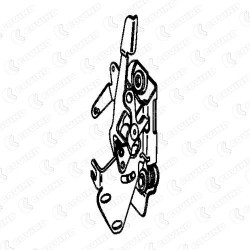 SERRATURA PORTA LAT. SCORREVOLE FURGONE DAILY 96 SERRATURA PORTA LAT. SCORREVOLE FURGONE DAILY 96