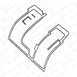 SOTTOTAPPETI GOMMA ANT. E POST. OM 40 SOTTOTAPPETI GOMMA ANT. E POST. OM 40