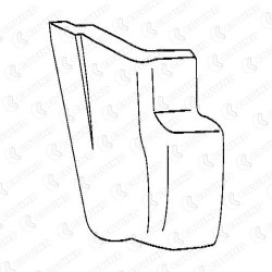 CANTONALE PARAURTI POST. SX TRANSIT 95 CANTONALE PARAURTI POST. SX TRANSIT 95