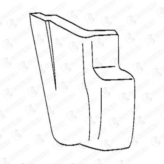 CANTONALE PARAURTI POST. SX TRANSIT 95