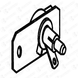 SUPPORTO MANIGLIA DX GAMMA EURO/STRALIS (5)(98407727)