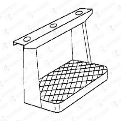 PEDANA SALITA SX FIAT 645-650 (ES) PEDANA SALITA SX FIAT 645-650 (ES)