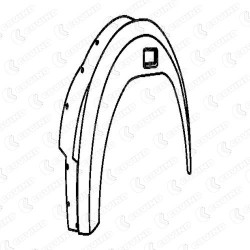 PARAFANGO ANT. SX MERCEDES CABINATO 649 PARAFANGO ANT. SX MERCEDES CABINATO 649