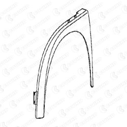 PARAFANGO ANT. SX FIAT 650N2 673N2 PARAFANGO ANT. SX FIAT 650N2 673N2