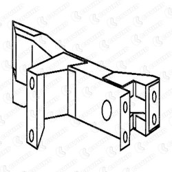 STAFFA DX PARAUTI TIPO CORTO FIAT 682 STAFFA DX PARAUTI TIPO CORTO FIAT 682