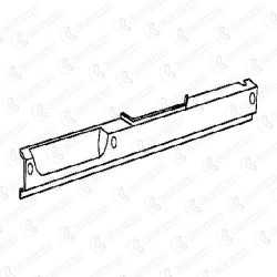 MODANATURA SUP. SX SU PANNELLO PORTA FIAT 684
