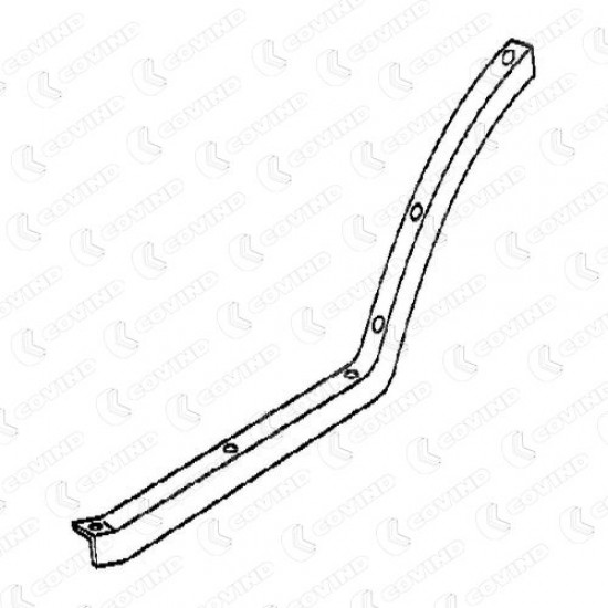 BATTICALCAGNO SX IN ALLUMINIO FIAT 684 697