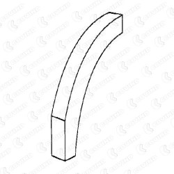SOTTOPORTA POST. DX CURVO FIAT 684-697 SOTTOPORTA POST. DX CURVO FIAT 684-697