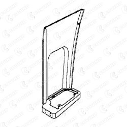 PEDANA DX COMPLETA ASSEMBLATA E VERNICIATA FIAT 684-697