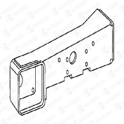 PORTAFANALE UNIF. POST. SX FIAT 684 697 (ES) PORTAFANALE UNIF. POST. SX FIAT 684 697 (ES)