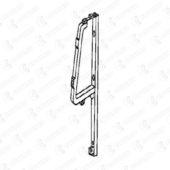 TELAIO FISSO VETRO GIREVOLE SX FIAT 684 / IVECO 190 TURBO TELAIO FISSO VETRO GIREVOLE SX FIAT 684 / IVECO 190 TURBO