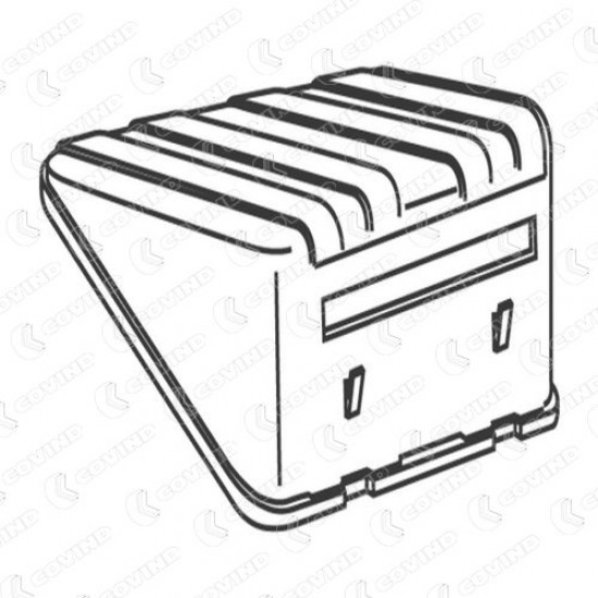 COPERCHIO BATTERIA TECTOR