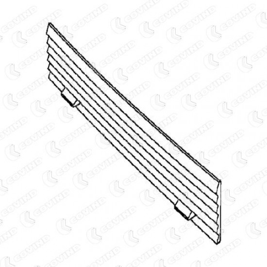 GRIGLIA RADIATORE 79.12 CABINA FISSA TURBOZETA