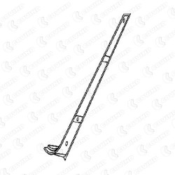 RIVESTIMENTO INT. MONTANTE SX PARABREZZA TURBOZETA 79-109 (ES) RIVESTIMENTO INT. MONTANTE SX PARABREZZA TURBOZETA 79-109 (ES)