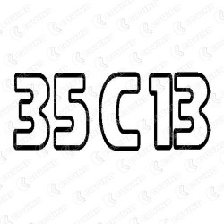 FREGIO ANT. ADESIVO 35C13 DAILY S2000 *CF5* (ES) FREGIO ANT. ADESIVO 35C13 DAILY S2000 *CF5* (ES)