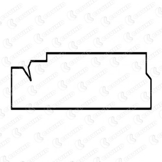 BORDO FRONTALE SUP. SX ADESIVO DAILY S2000 (VEDI C39/352)