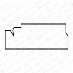 BORDO FRONTALE SUP. SX ADESIVO RIGIDO DAILY S2000