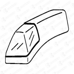 FANALE INGOMBRO SX TETTO DAILY S2000 (2)(L01352)