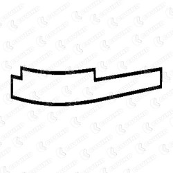 BORDO SUP. SX ADESIVO RIGIDO PARAFANGO DAILY S2000 (ES) BORDO SUP. SX ADESIVO RIGIDO PARAFANGO DAILY S2000 (ES)