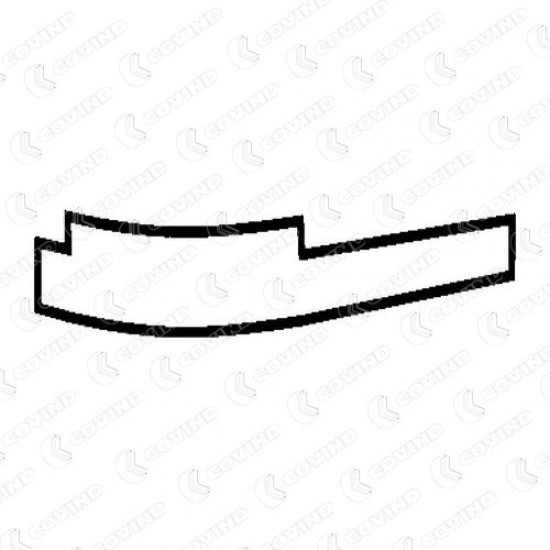 BORDO SUP. SX ADESIVO RIGIDO PARAFANGO DAILY S2000 (ES)