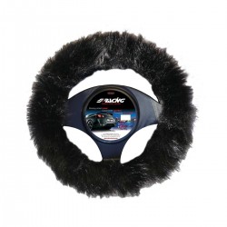 COPRIVOLANTE FLUFFY FUR BLACK MIS.37/39