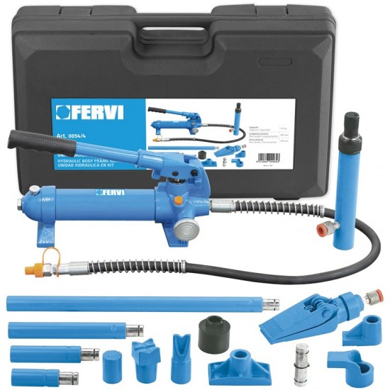 MARTINETTO IDRAULICO 4 TON KIT C/ACCESSORI FERVI