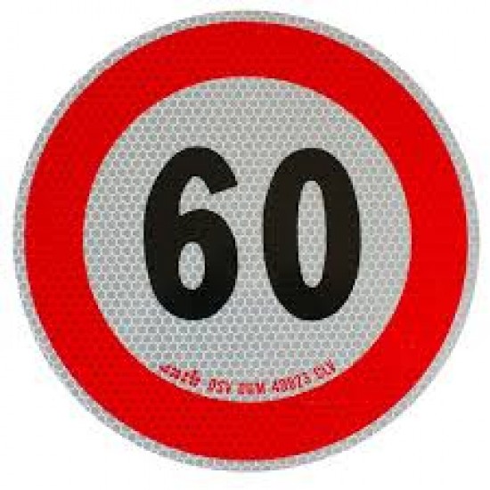 DISCO LIMITE DI VELOCITA' 60 (24)