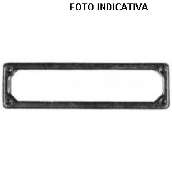 PORTATARGA POST. IN PLASTICA C/KIT
