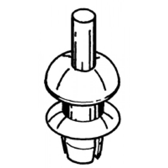 ATTACCO TIRANTE CAPPELLIERA PEUGEOT 205/GOLF 3/ CITROEN
