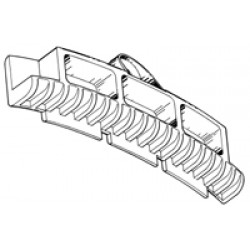TAMPONE ANTIVIBRAZIONI PARAURTI FIAT PUNTO