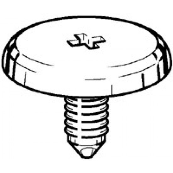 BOTTONE CANALINA TETTO PANDA 2003