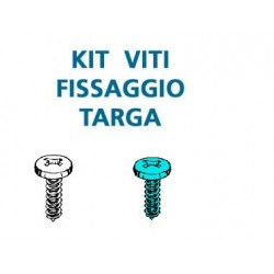 KIT VITI TARGHE VETTURE ITALIANE