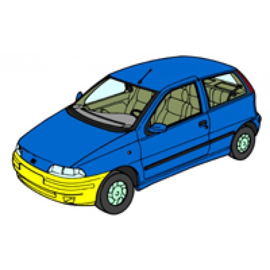 KIT FISSAGGIO PARAURTI ANT. PUNTO EL/ELX/GT